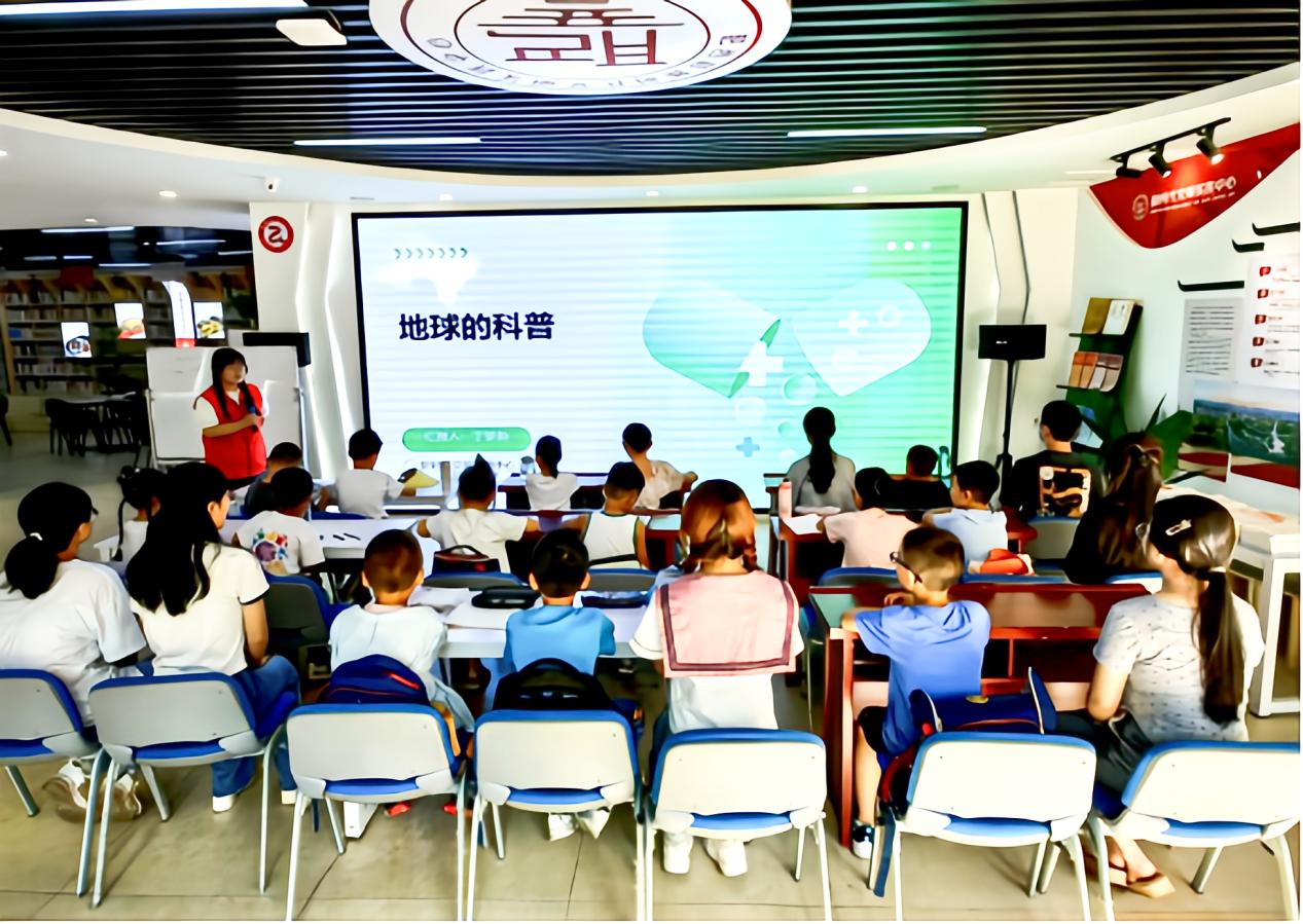 “益”起来肥西公益暑托班。肥西县新时代文明实践中心供图